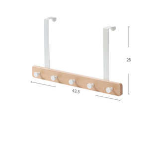 9ram门上实木门框门后挂钩挂钩壁挂超薄衣服挂架置物架免打孔挂衣