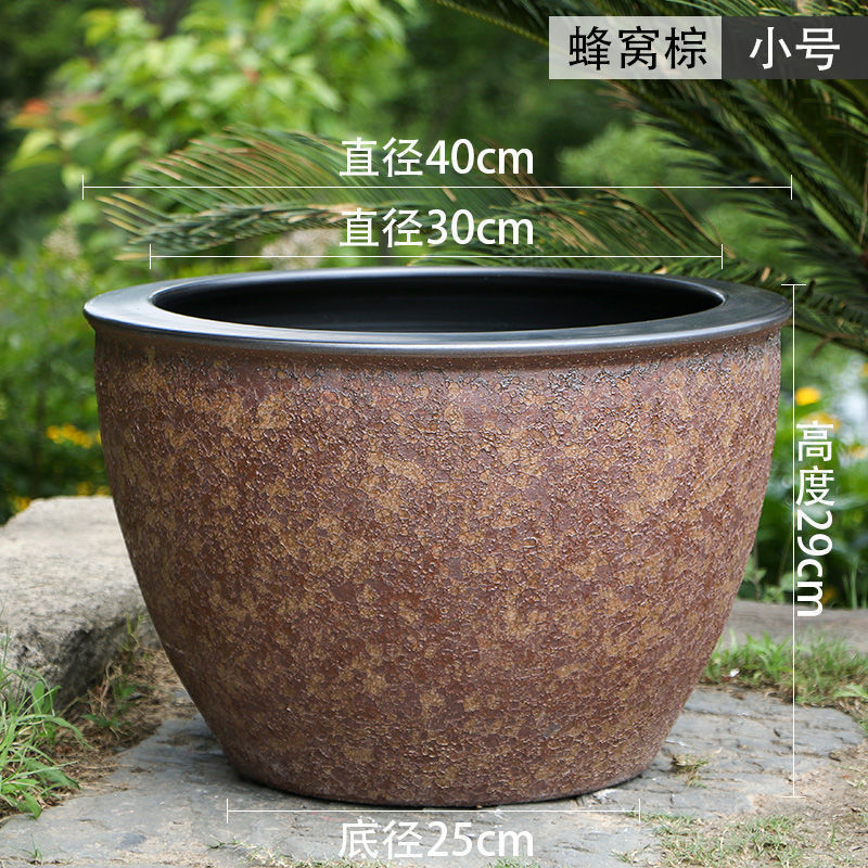 景德镇陶瓷鱼缸瓷缸大水缸特大号老式庭院大缸养荷花盆缸睡莲盆缸