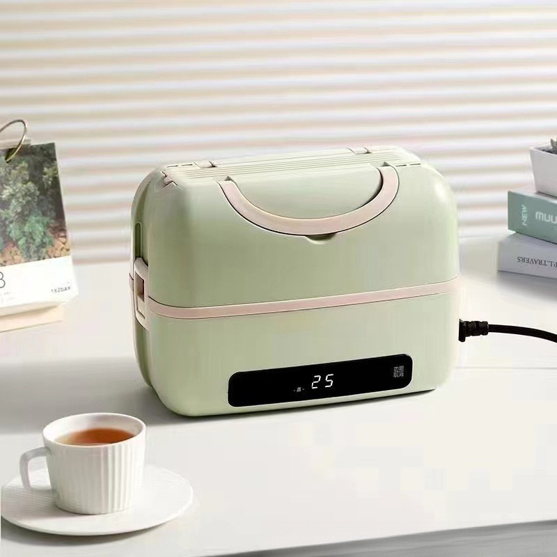 加热饭盒上班族便携式自热饭盒双层保温便当盒