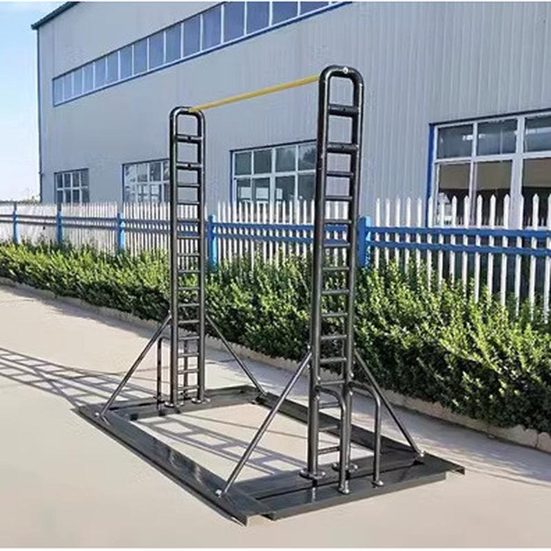 户外单杠比赛单杠铸铁室外单杠训练公园家用引体向上健身器材