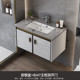 陶瓷太空铝碳浴室柜一体卫生间盆柜组合现代简约阳台窄边洗漱台盆