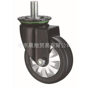 款 srca7向荣m12m14m16m203寸4寸5寸6寸丝杆静音脚轮