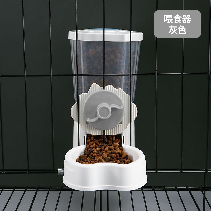 壁挂式自动喂食器喵咪宠物挂式饮水机自动补给粮食悬狗狗食具挂笼