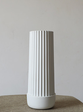 轻奢陶瓷花瓶莫兰迪色设计师软装家居客厅样板房摆件饰品摆设