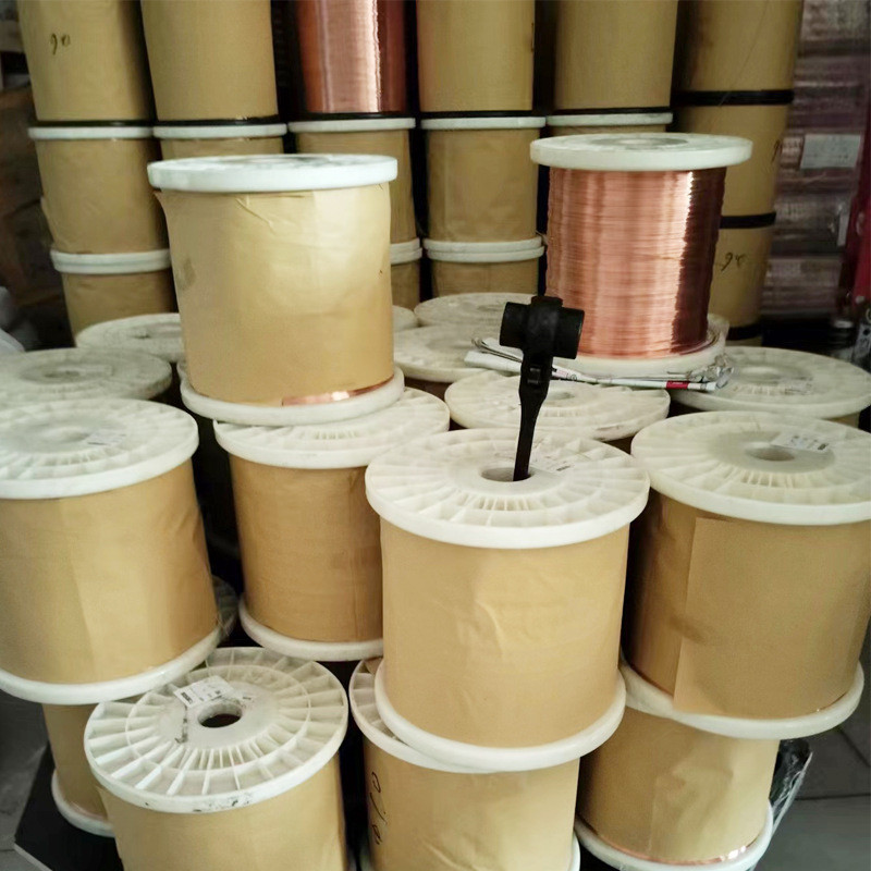 厂家定制紫铜线纯铜丝保电阻毛细焊丝紫铜导电铜母线