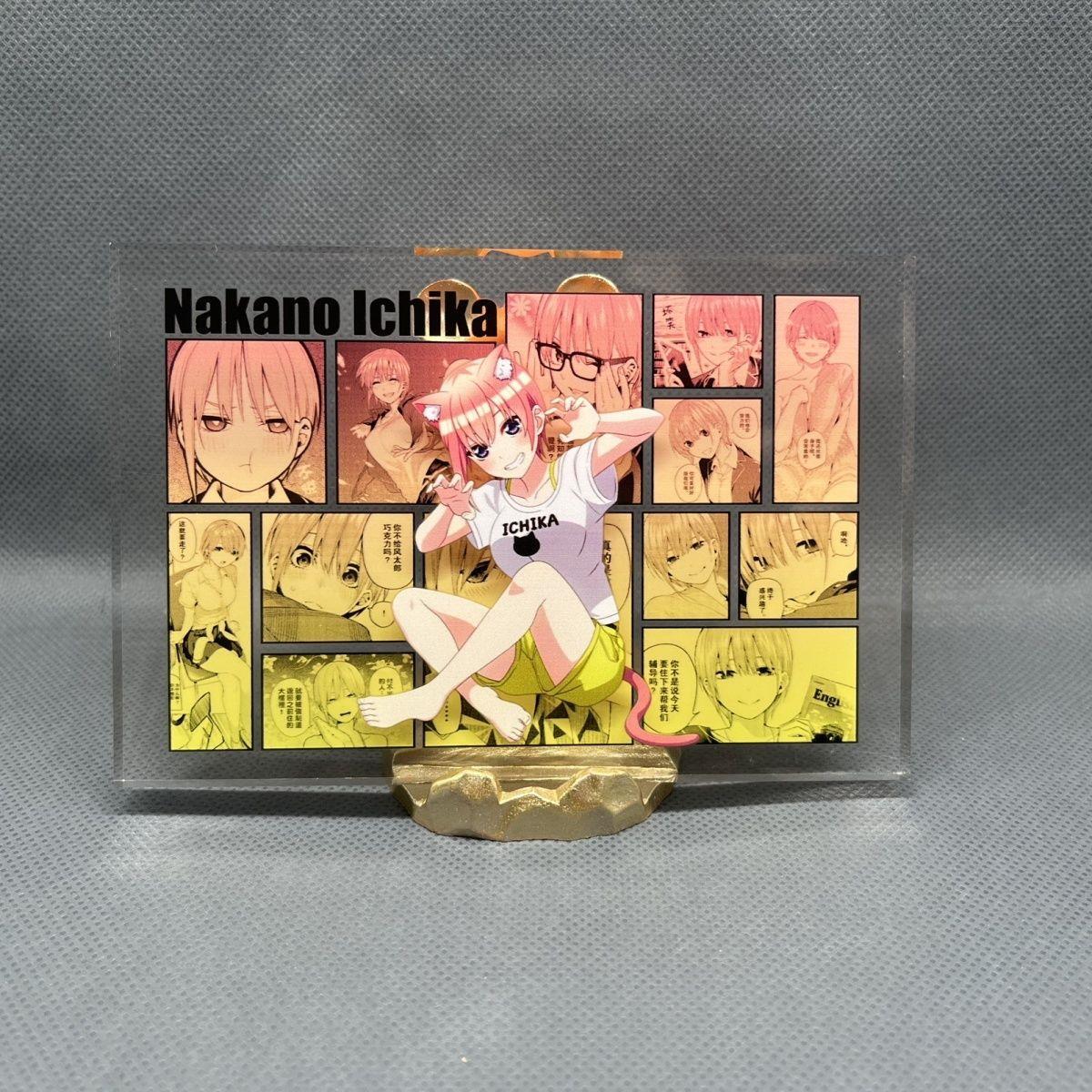 中野一花五等分的花嫁定制手办亚克力生日砖动漫周边谷子