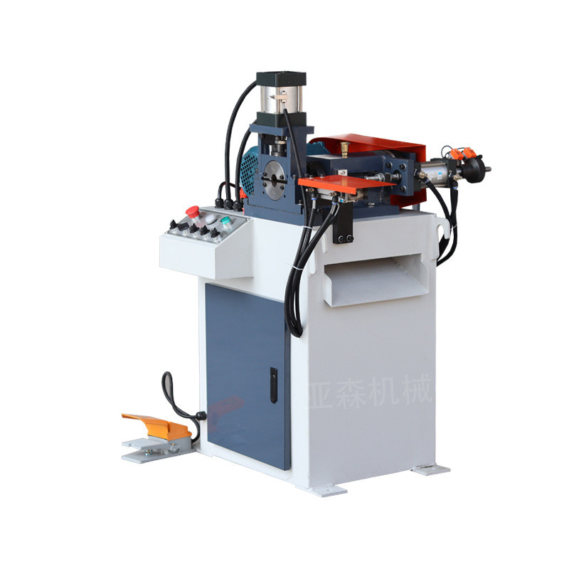 倒角机倒角机不锈钢坡口去毛刺圆管圆棒高精度气动台式倒角机