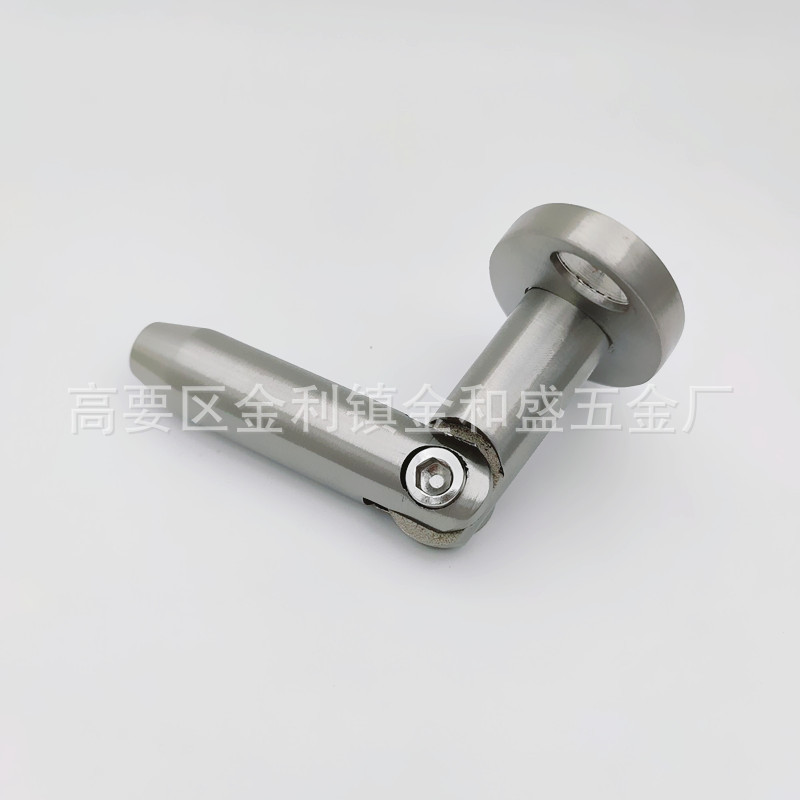 幕墙直供304雨棚配件不锈钢玻璃连接件遮雨厂家拉杆玻璃五金配件