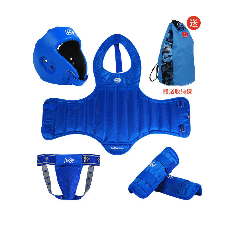 康瑞散打厂家护具套装自由搏击护具耐磨抗击打护具