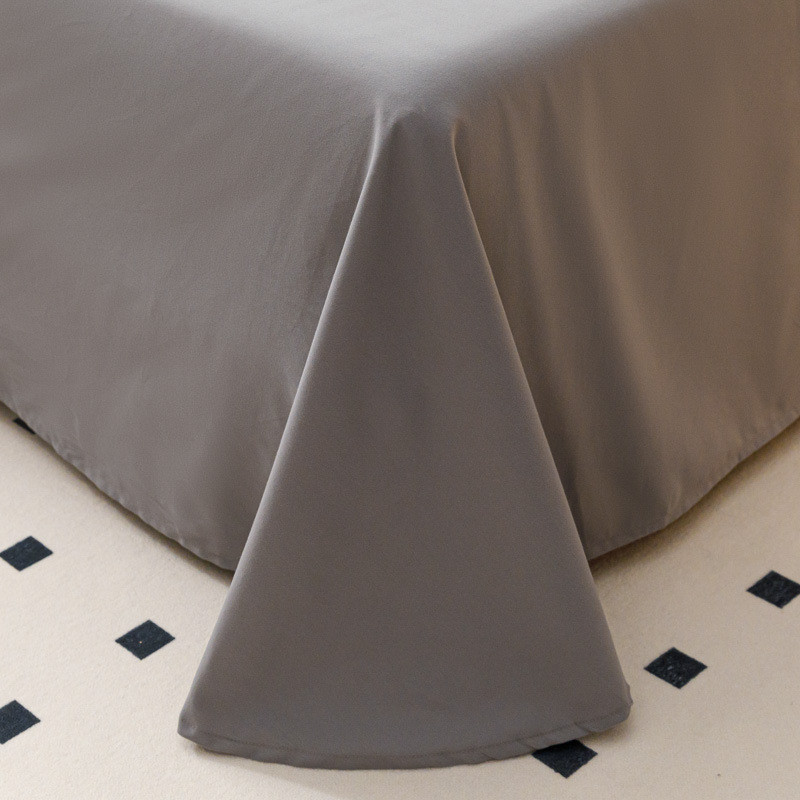 高端磨毛支全棉纯色柔软加厚单件床单保暖舒适家用奢享