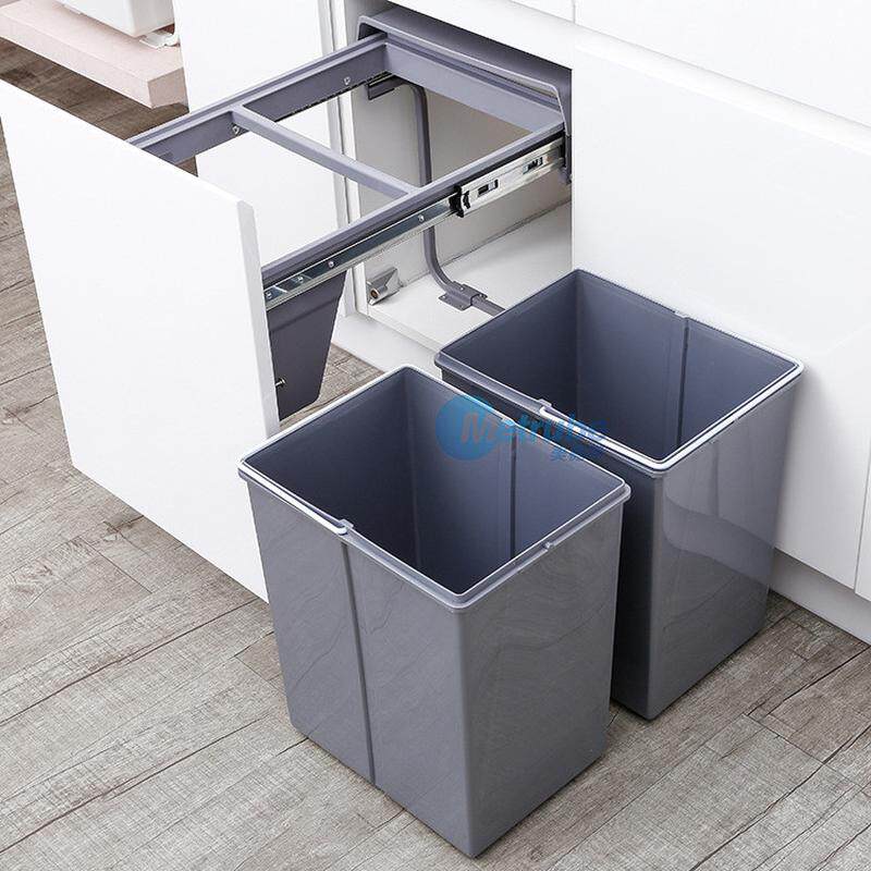 卫生间垃圾桶柜式垃圾桶家用有盖厨房体收纳桶400柜分类