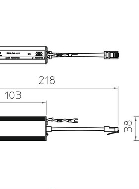 热销保护器用于isdnrj45的电涌obo5081984/rj45-tele4-f