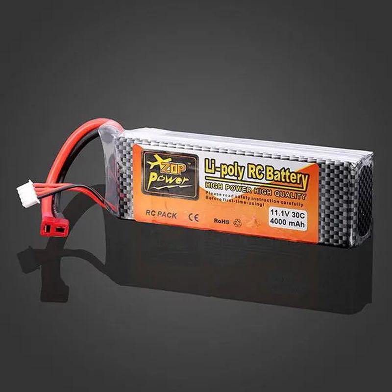 16年广东工厂ZOPPower4000MAH11.1V30C航模车模船模汽车点火电池