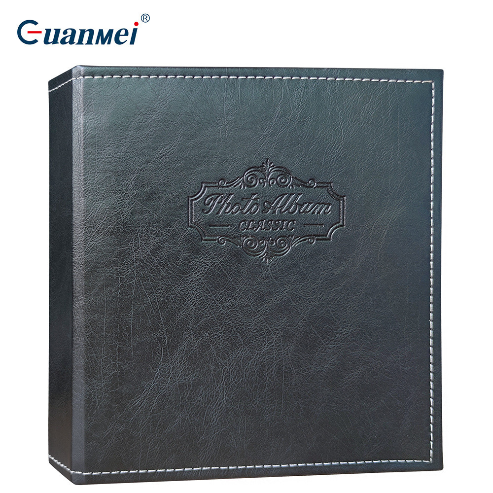 7l8k厂家pu相册八寸皮100张200张相簿插页式复古礼品收纳影集a5照