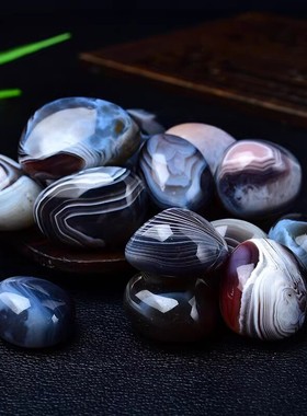 天然波斯湾玛瑙碎石花盆摆件大颗粒造景装饰石玛瑙把件手把玩件