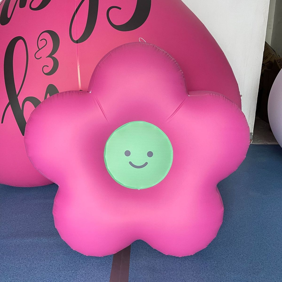 充气花朵气模幼儿园商场美陈装饰仿真植物花卉充气模型展览道具