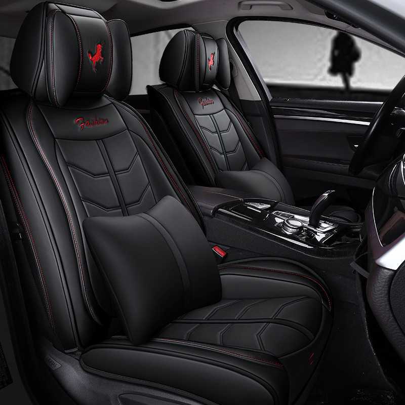 热销套新品科鲁兹汽车用品帝豪gl英朗捷达座垫汽车坐垫5d立体皮革