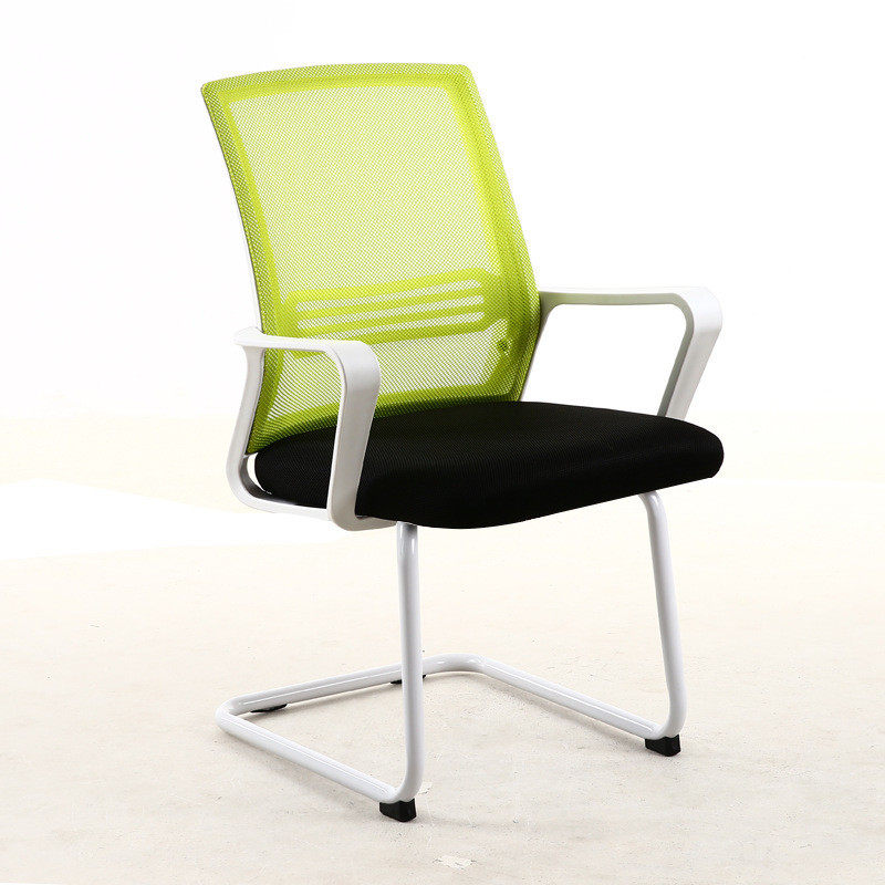 热销屈己欧福办公休闲椅洽谈椅网布椅简约时尚经济实用盟