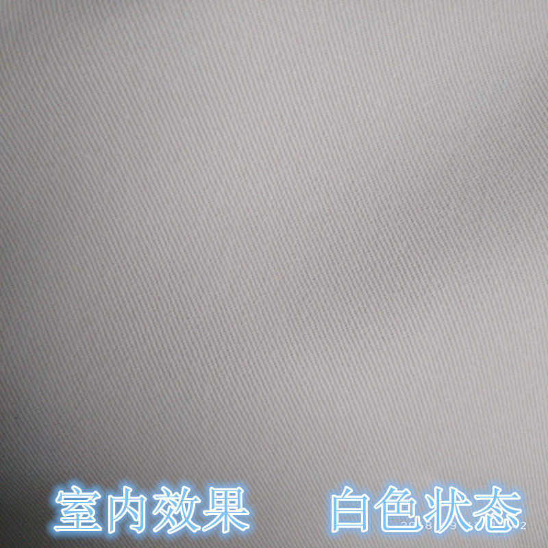 变色感光10856斜纹布白变紫感温水晶超柔遇水变色夜光变色