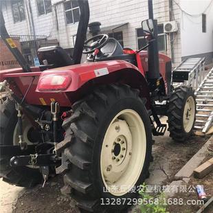 热销704大棚拖拉机拖拉机山地丘陵用804中拖四驱四缸50马力多用途