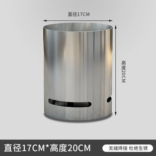 不锈钢花盘室内外办公室花槽精致美观种植绿萝花盘简约小多肉盆栽