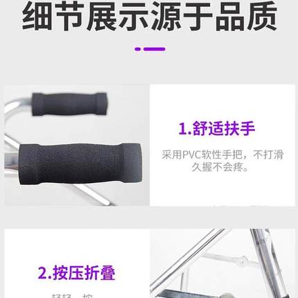儿童助行器残疾儿骨折下肢康复锻炼辅助器行走器学步车带轮可调节