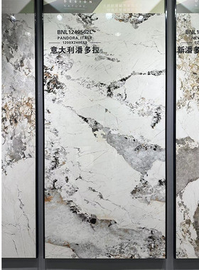 新品亮光连纹电视背景墙别墅板1200x2400现代简约客厅岩大板墙砖