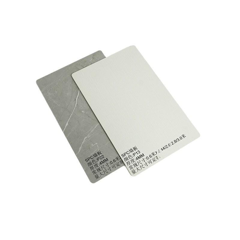 酒店石石塑工装晶集成墙板4mm室内全屋装修快装防水卫生间spc墙板
