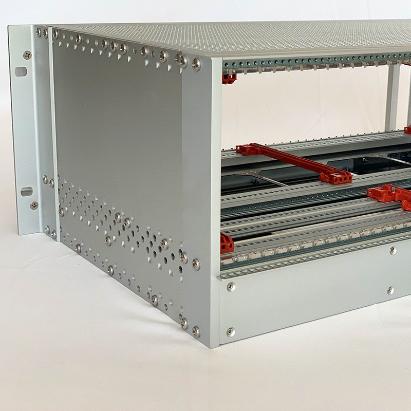 标准款4u插箱服务器机箱钣机箱机箱电力箱铝型材u型机箱机架式金