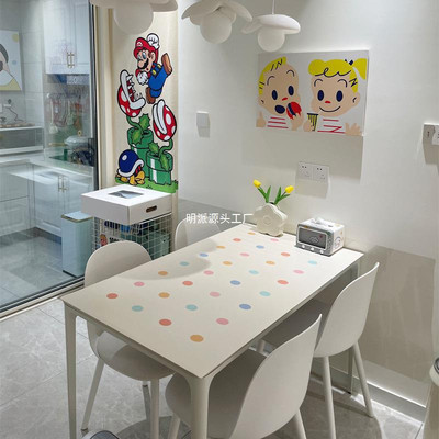 法式茶几餐桌垫子防水防油感免洗防烫桌面台布长方形桌布pvc其他