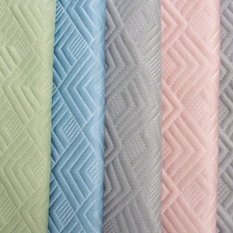 现货供应pe凉感丝小飞豆豆面料冰剑凉席沙发垫宠物垫凉垫布料