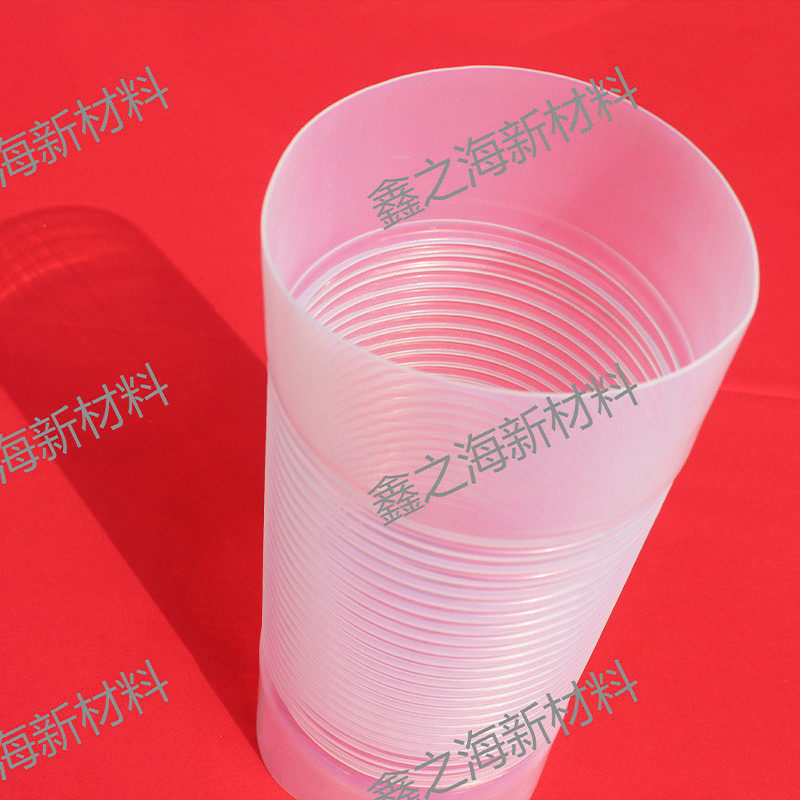 厂家聚四氟乙烯铁氟龙热敷龙直供feppfaptfe波纹管规格可定制