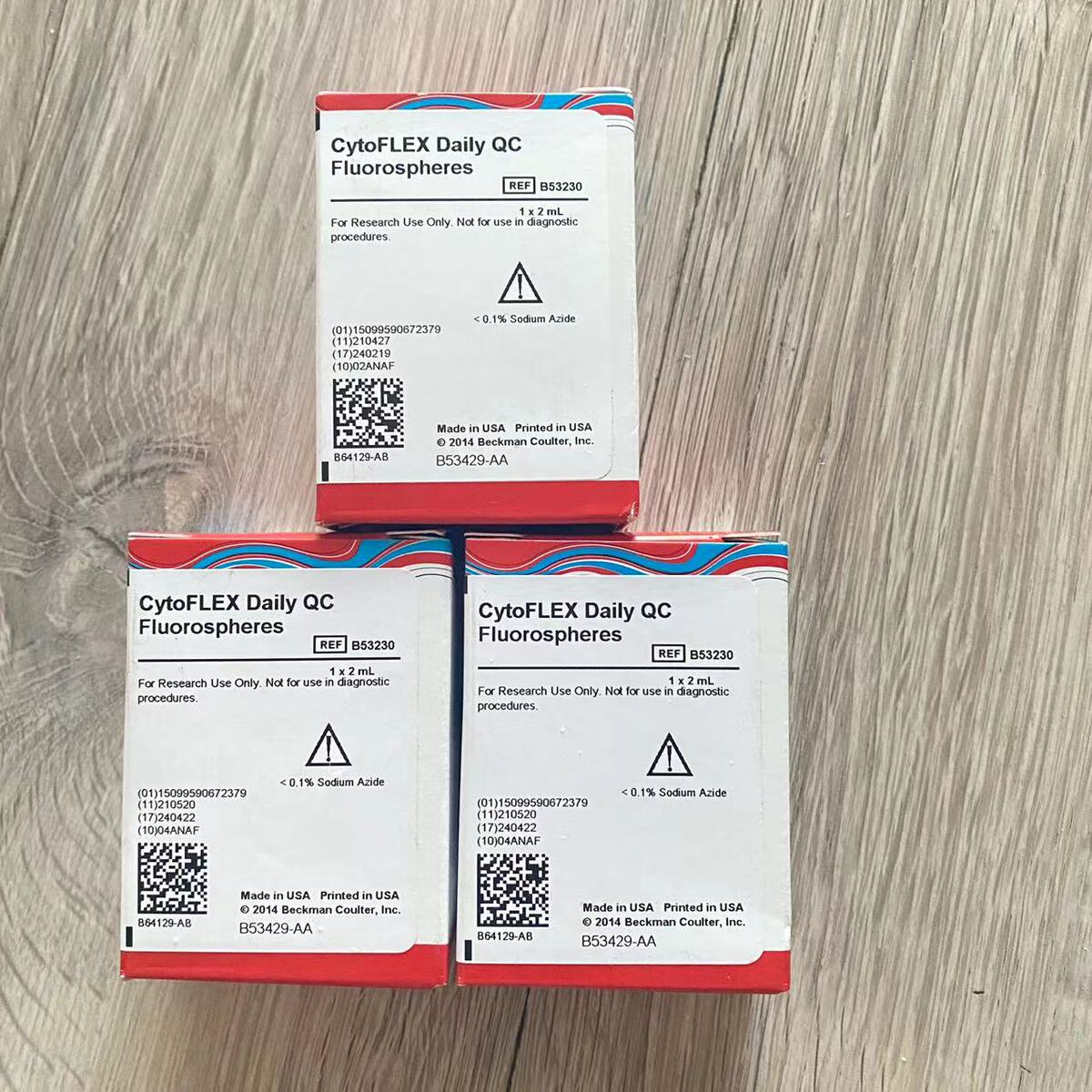 贝克曼C65719/B53230/C06147荧光微球CytoFLEX红外激光每日质控