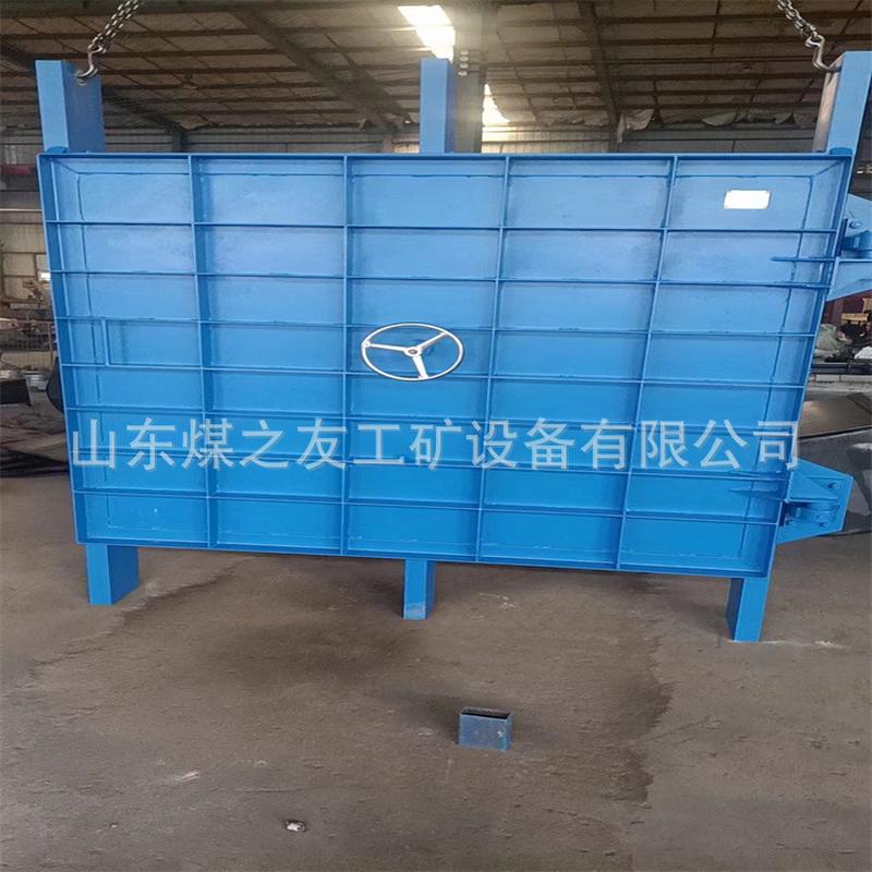 热销井下煤矿全自动避难硐室矿用门抗冲击波门双向平衡风门