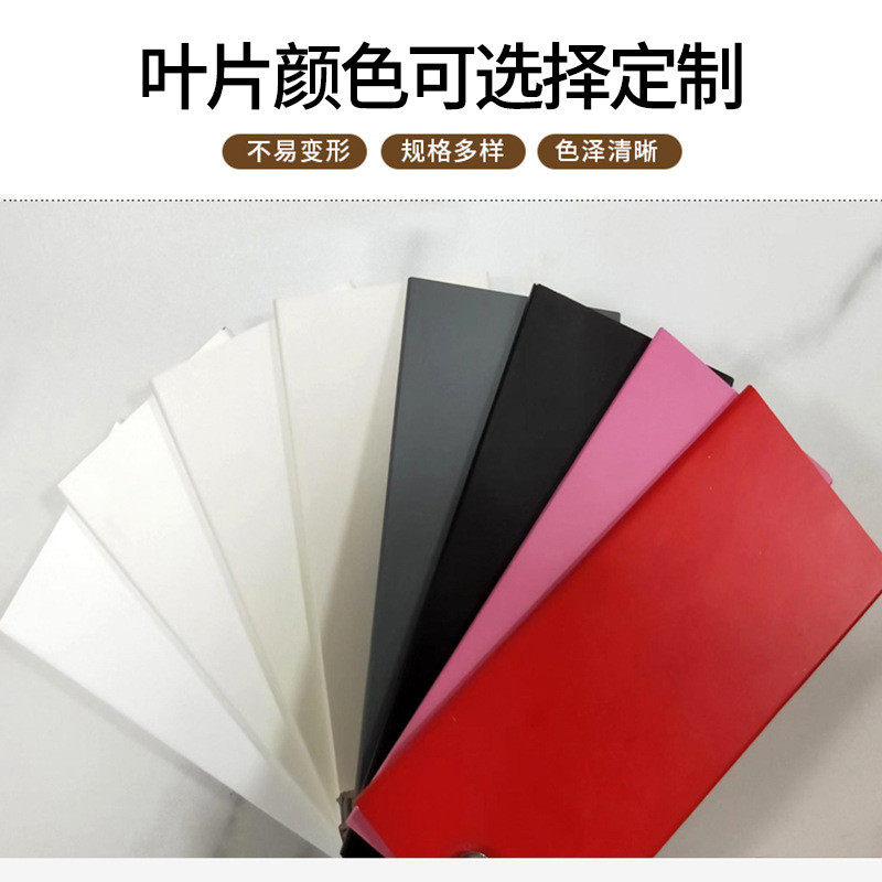 pvc百叶窗帘卧室客厅隔断折叠壁橱百叶门阳台透气窗卫生间厨房门