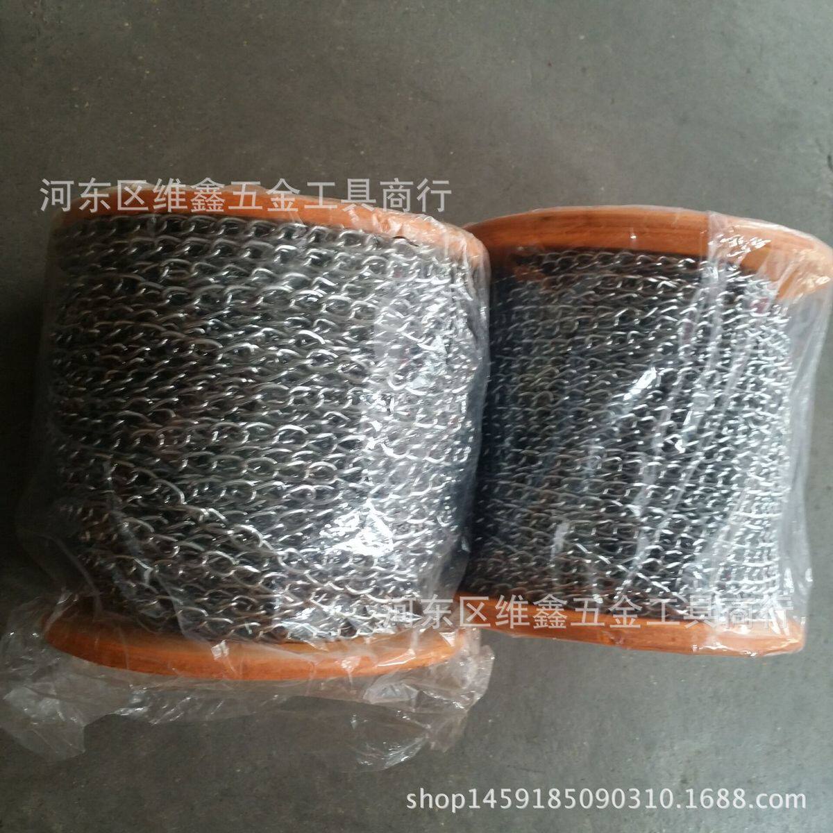 链条广告牌挂绳装饰狗链镀锌镊珞长条镀锌麻花链链宠物灯链