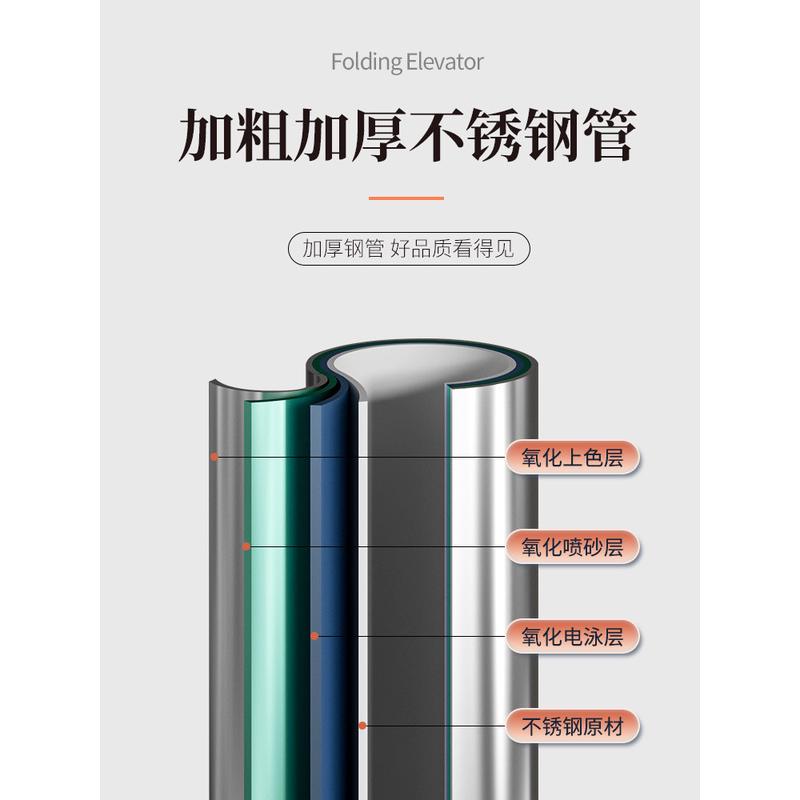 长衣架专用晒被子阳台晾衣架落地折叠室内不锈钢晒衣架晒被子的神