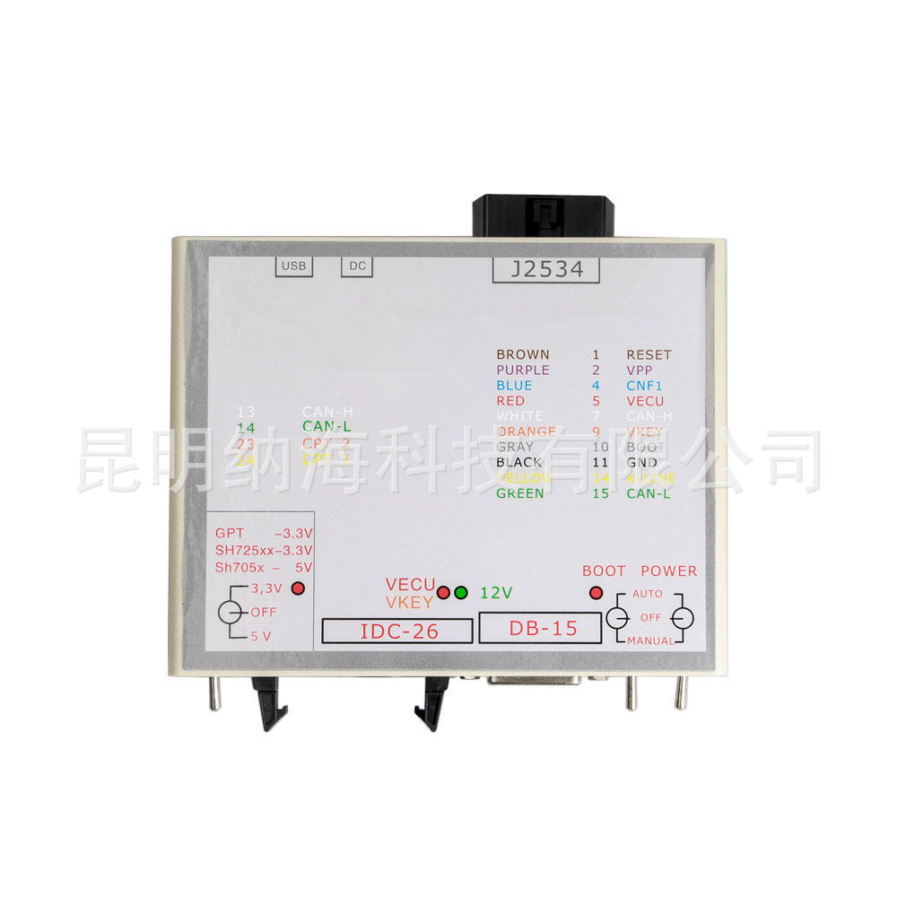 汽车编程工具KTMFLASHJTAGECU电源箱J2534PowerBox