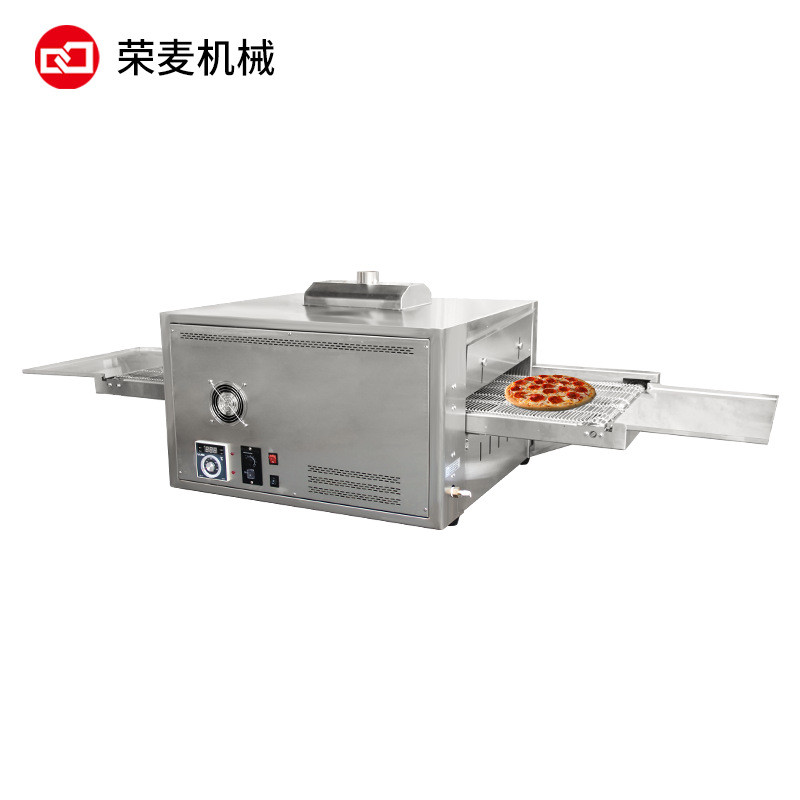 12寸热风循环户外炉烤炉电热燃气履带式披萨烤箱链式披萨比萨商用