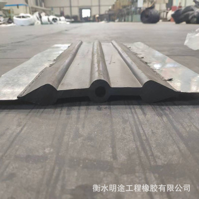 钢边橡胶止水带中埋式外贴式背贴式橡胶止水带U型钢边止水带