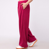 男春秋太极裤 小和山冬季 2024加厚八段锦太极服灯笼练功裤 新款 女款