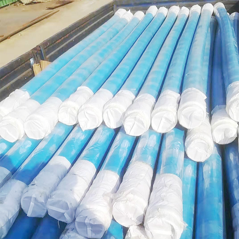 热销高压钢丝编织胶管混凝土打桩机软管125*3米泵车末端软管