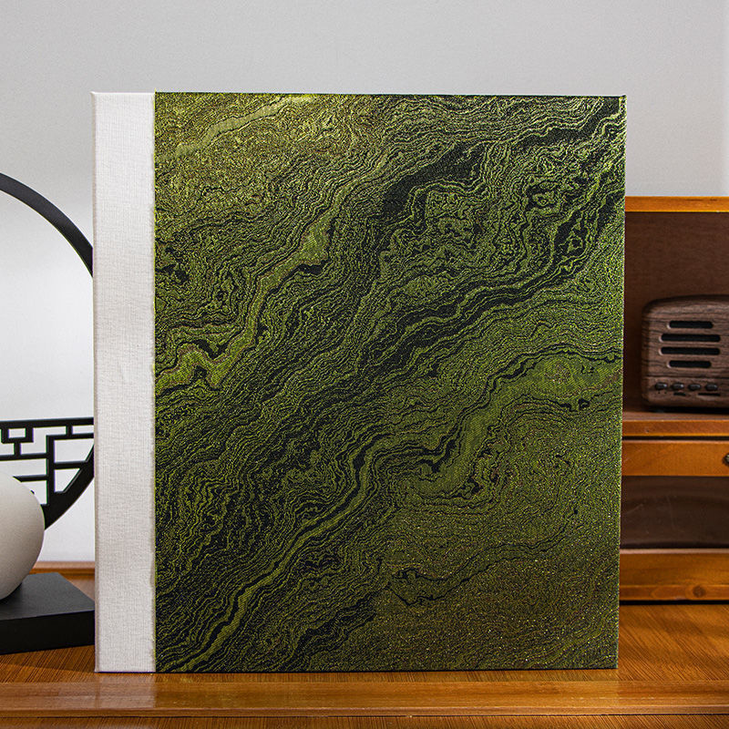 相册本花纹至相簿双面自粘式覆膜相册新款照片收纳集简