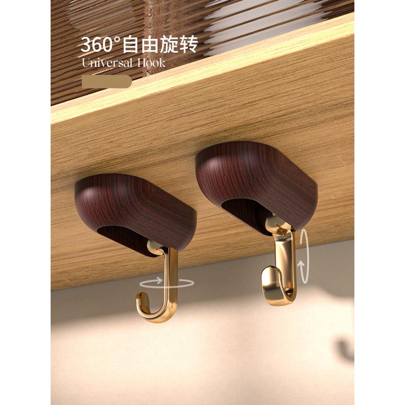m3no批发挂钩免打孔入户进门玄关鞋柜置物架钥匙挂粘钩门后办公室