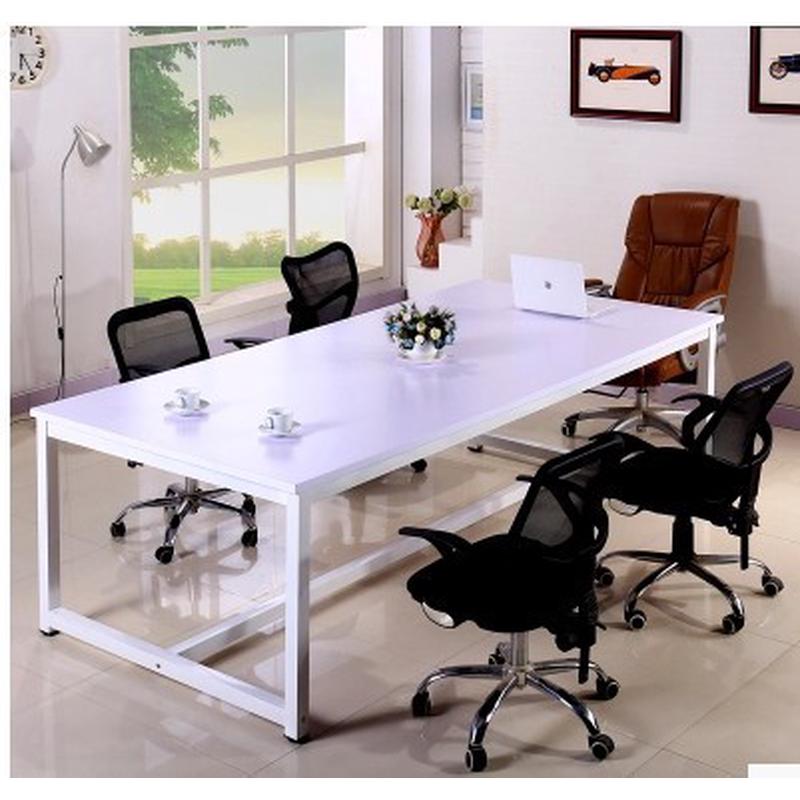 办公会议长桌洽谈员工培训电脑桌简约现代会议室接待桌服装检验桌