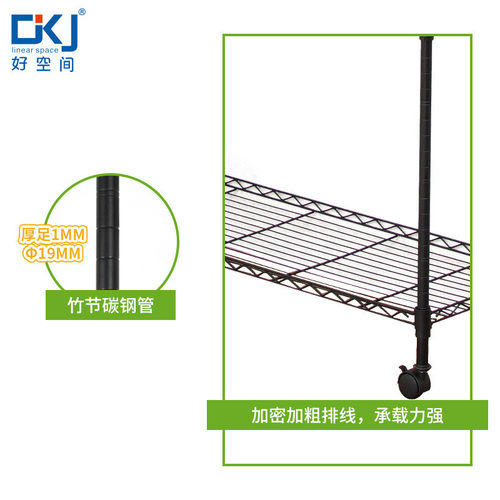 服装店展示架衣架子卧室陈列架落地衣服挂衣服服饰店带脚轮晾衣架