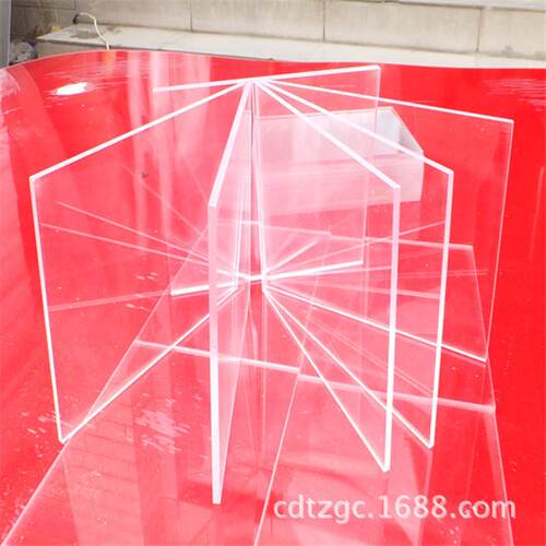 厂家批发直销压12mm厚透明亚(供应)克力有机玻璃水晶吸塑板