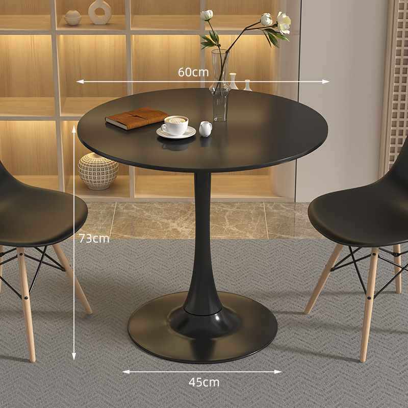 茶几小桌子休闲会客会议小圆桌接待办公洽谈桌椅组合简约阳台茶桌