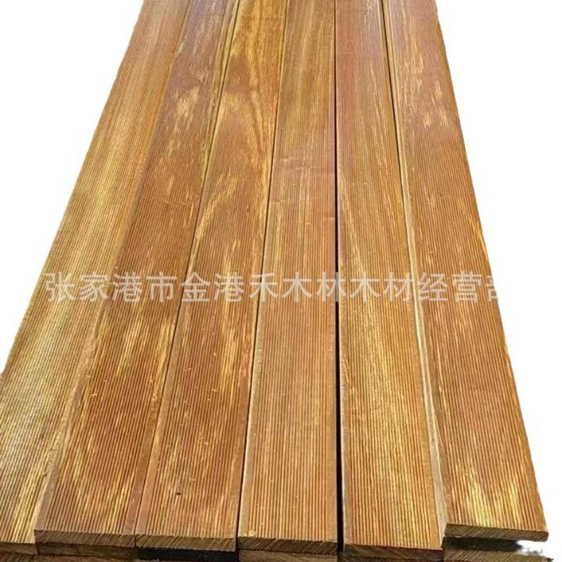 印尼菠萝格户外地板木平台木木景观园林廊架花架栈道扶手