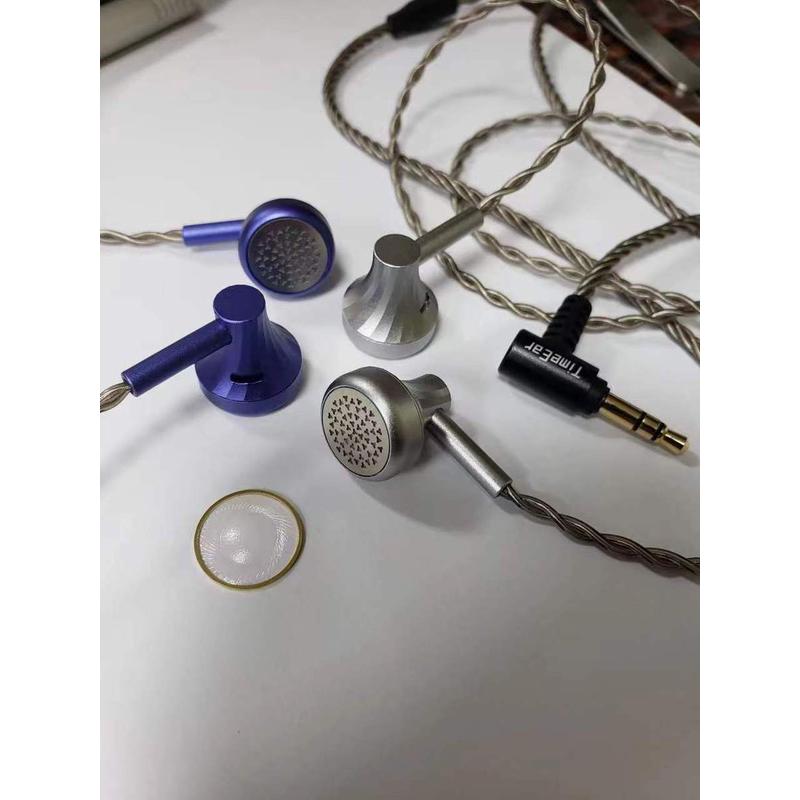 TimeEarTEA99高音质44欧订制平头HiFi有线耳机手机游戏电竞音乐耳